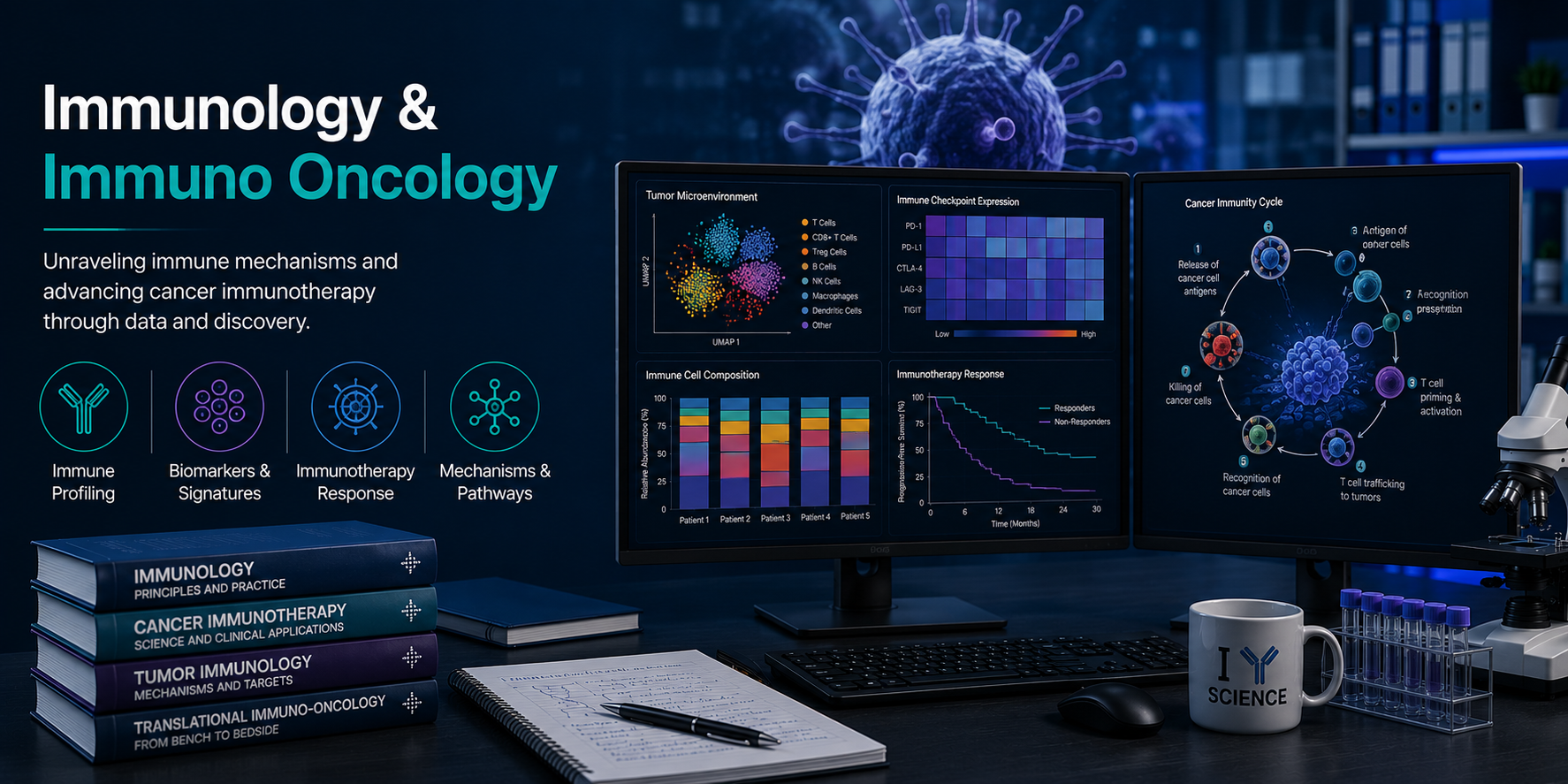 BioinformaticsNext immunology and immuno-oncology bioinformatics research area