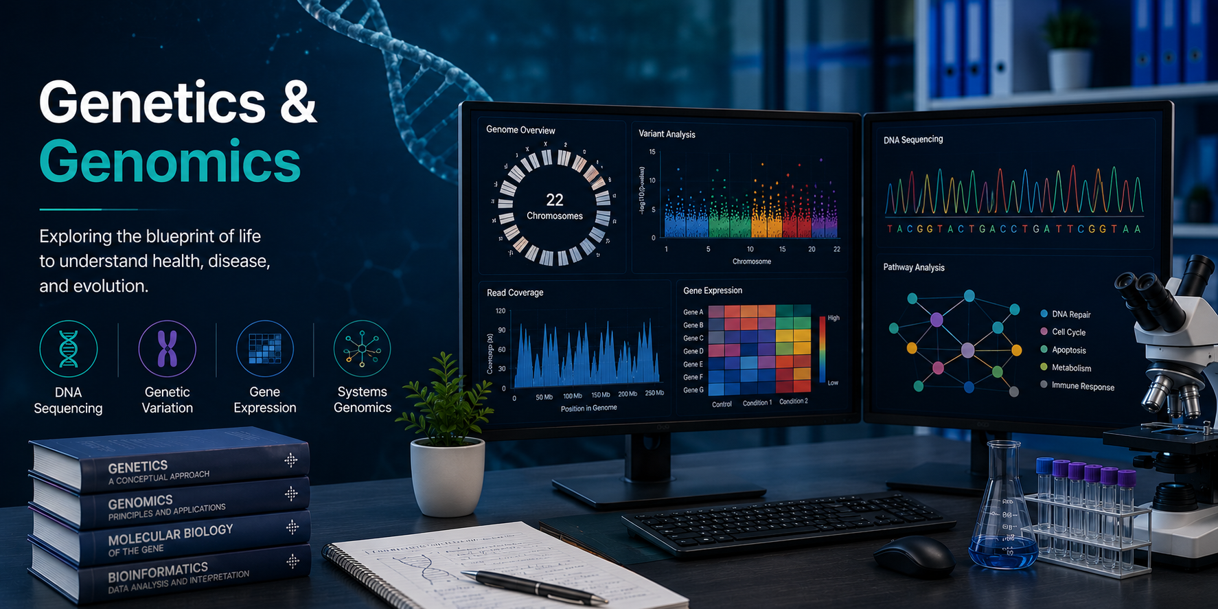 BioinformaticsNext genetics and genomics bioinformatics research area